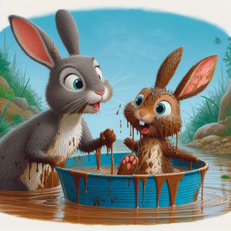 Ricky-Rabbits-Sticky-Situation-Health Gygiene Moral Story