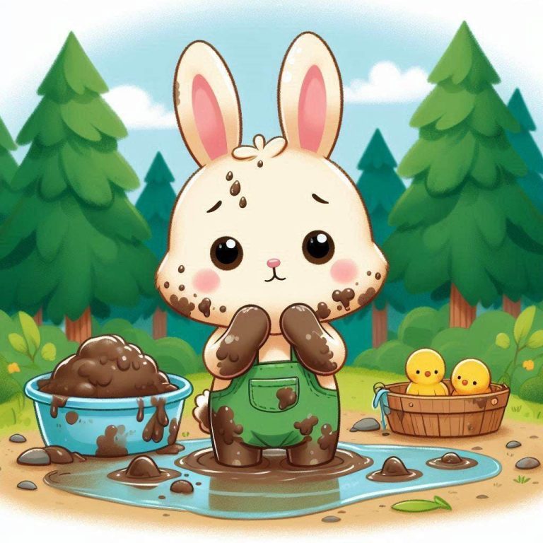 Ricky-Rabbits-Sticky-Situation-Health Gygiene Moral Story