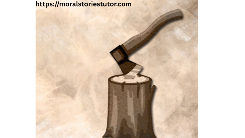 Sharpen your axe inspirational moral story