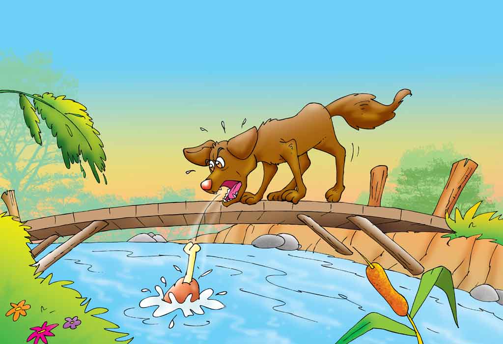 The-Greedy-Dog-Story-With-Moral